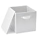 EZOWare Set de 4 Caja de Almacenaje, Cubos Organizador de Tela Plegable,...