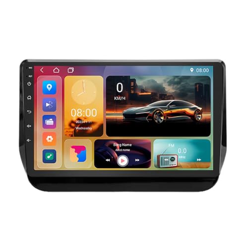 Autoradio 2 DIN avec Carplay sans fil et écran tactile 9 pouces