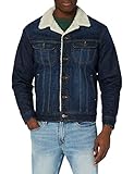 kansas jacke orange Denim Stretch Lee Mens Sherpa Denim Jacket, DEEP Kansas, XL