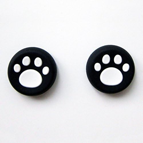 Vivi Audio Thumb Stick Grips Cap Cover Joystick Thumbsticks Caps For PS4 XBOX ONE XBOX 360 PS3 PS2 White Cat Dog Paw