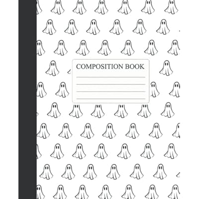 Halloween Ghost Composition Notebook