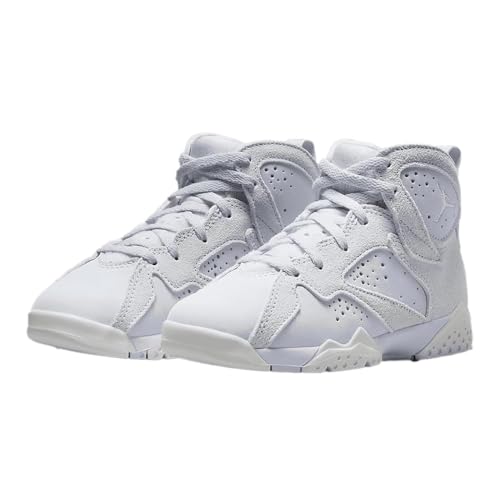 Jordan 7 Retro Little Kids' Shoes (DV2257-400, Cobalt Bliss/White/Sail) Size 113