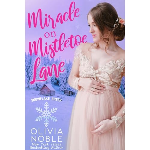 Miracle on Mistletoe Lane Audiolibro Por Olivia Noble arte de portada