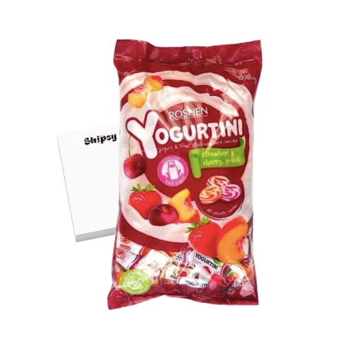 Karamell bonbons YOGURTINI ROSHEN 1 kg + Shipsy Block