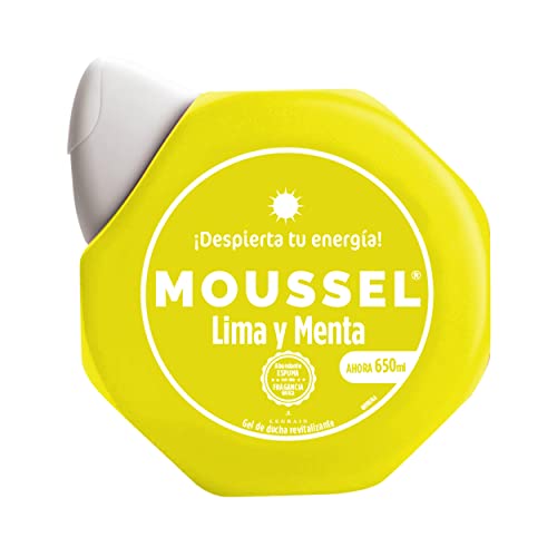 Moussel Gel Doccia Rivitalizzante, Con Lime E Menta, 650 Ml