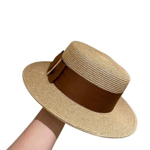 Chapeau de plage à large bord femmes grand chapeau protection solaire anti uv été