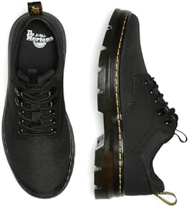 Dr. Martens Unisex Reeder 5-Tie Shoe Oxford, Black Extra Tough 50