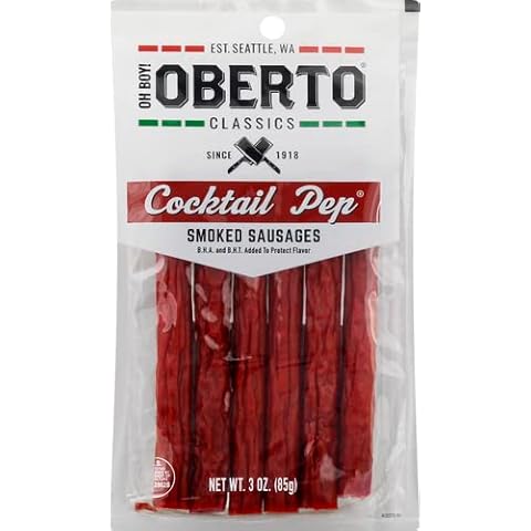 Oberto Sausage Sticks, 3 oz Cover