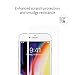 Moshi iVisor AG Screen Protector for iPhone SE 2020/8/ 7, Anti-Glare, Matte, Easy-Installation, Full Screen Protection, Washable & Reusable, Scratch & Fingerprint Resistance, White