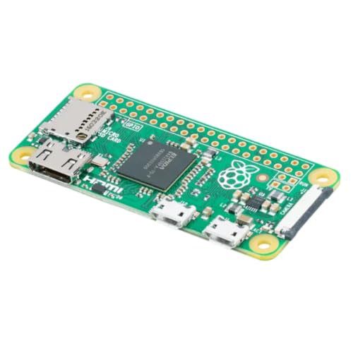 Image of Raspberry Pi Zero Development Board | 1GHz Mini SBC with 512MB RAM | 1GHz CPU | 512MB RAM | Mini HDMI & Micro USB | 40-pin GPIO for IoT, robotics & DIY electronics