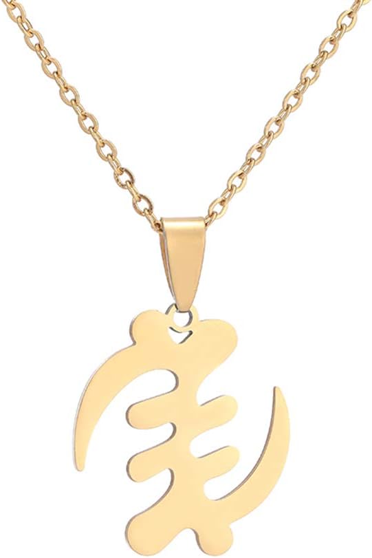 Stainless Steel Africa Map Motherland Pendant Necklace African Symbol Pendant Necklaces