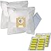 Produktbild PRODUCT2SELL 20 Duftstäbchen + 20 Staubsaugerbeutel passend für Philips FC8783/09 Performer Silent, ähnlich wie Original Philips Sydney, HR6999, HR 6999