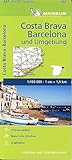 Michelin Costa Brava, Barcelona und Umgebung: Straßen- und Tourismuskarte 1:150.000 (MICHELIN Zoomkarten, Band 147) - Herausgeber: MICHELIN 