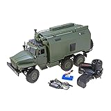 Maßstab 1.16 efaso WPL B-36 Militär Truck 1:16 4WD 2.4G Truck mit Beleuchtung Military ferngesteuertes Auto Militärauto