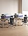 SIHOO M18 Ergonomic Office Chair for Big and Tall People Adjustable Headrest with 2D Armrest Lumbar Support and PU Wheels Swivel Tilt Function Black