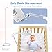 VTech Baby Monitor Floor Stand Compatible with Most VTech Baby Monitor, Baby Camera Stand Mount, Safety for Nursery