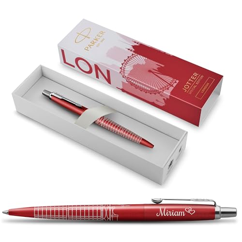 Bolígrafo premium Parker Jotter London con grabado exclusivo y caja de regalo elegante