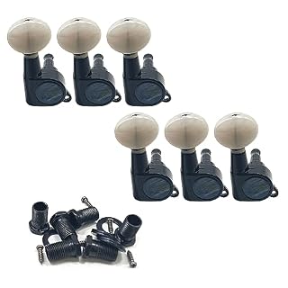 Chevilles d’accordage de cordes de guitare entièrement fermées – Mécaniques de rechange pour guitares électriques acoustiques – Faciles à utiliser – Accessoires de guitare durables et faciles à - Les Beatles, Paul McCartney, John Lennon, RIngo Starr, George Harrison Chevilles d'accordage de cordes de guitare entièrement fermées - Mécaniques de rechange pour guitares électriques acoustiques - Faciles à utiliser - Accessoires de guitare durables et faciles à – Image 3