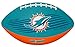 Rawlings NFL Downfield Youth Size Football with 5X HD Grip, Miami Dolphins