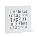 Produktbild Abbott Collection 27-justsayin/397 Quadrat Block-i wie zu haben