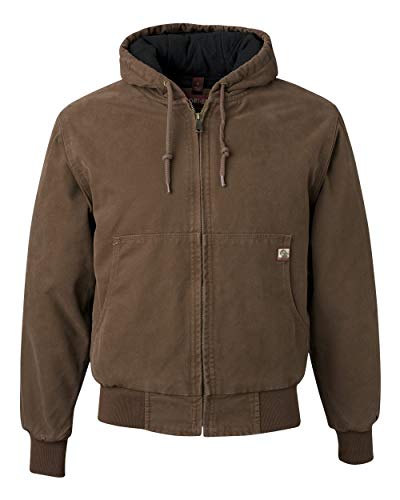 Image of DRI DUCK Cheyenne Men's Cotton Canvas Hooded Work Jacket, 5020