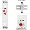Hilitand Delay Timer Switch, GRT8- AC/DC 12V~240V Mini Power On Delay Time Relay DIN Rail Type