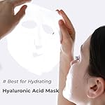 +WIS+ Hyaluronic Acid Face Mask 24 EA with Hyaluronic Acid Serum and Vitamin B5, Hydrating Facial Mask for Dry Skin, Anti-Aging Mask to Plump and Repair Dehydrated Skin, Safe on Sensitive Skin - Image 2