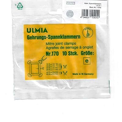 Ulmia E Size Miter Clamp Ring 10 Pack
