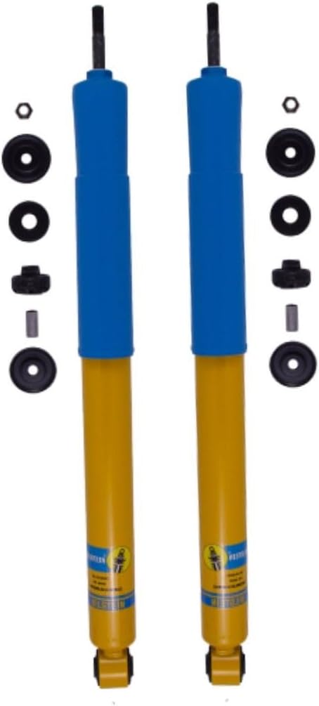 4600 Series Set of Front & Rear Monotube Shocks fits 2019 2025 Ram 2500 4WD - Fade Free Performance, Digressive Piston, Optimal Performance - Includes TrendsAuto Decal