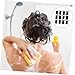 FRCOLOR Exfoliating Soap Pouch 10-Pack Foaming Net Soap Saver for Bath Shower Drawstring for Cleansing