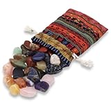 💎TOLLE MISCHUNG: Jeder Beutel eine Überraschung: Ein Mix aus berühmten Edelsteinen wie Amethyst, Rosenquarz, Citrin, Tigerauge, und vielen mehr.
