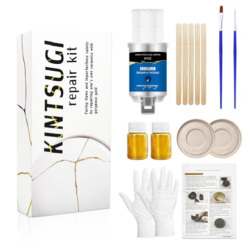 MUFUN Kintsugi Repair Kit for Ceramic Bowls & Vases