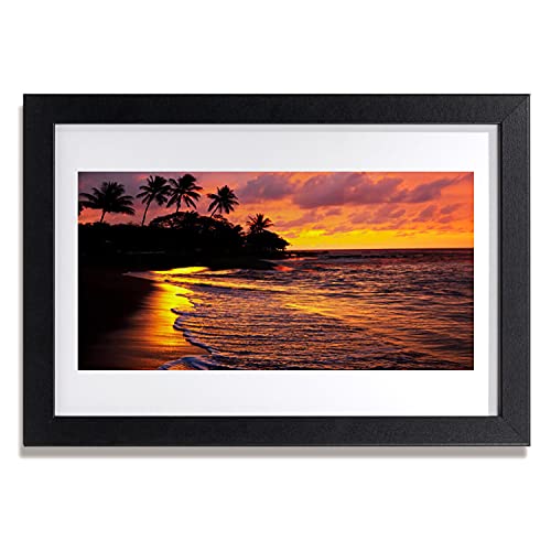 Affiche encadrée paysage de mer pour une ambiance apaisante dans votre salon ou chambre