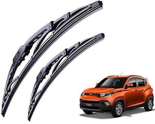 Image of WolkomHome High Performance OE Car Wiper Blade Replacement set of 2 Pc Right 20 inch Left 18 inch for Mahindra KUV 100