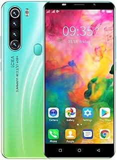 HyRich SIM-Free & Unlocked Cheap Mobile Phones, 5.0 inch 3G Android Smartphone, Dual SIM Dual Cameras,WIFI,Bluetooth,GPS Cell Phones (Note 80-Green)