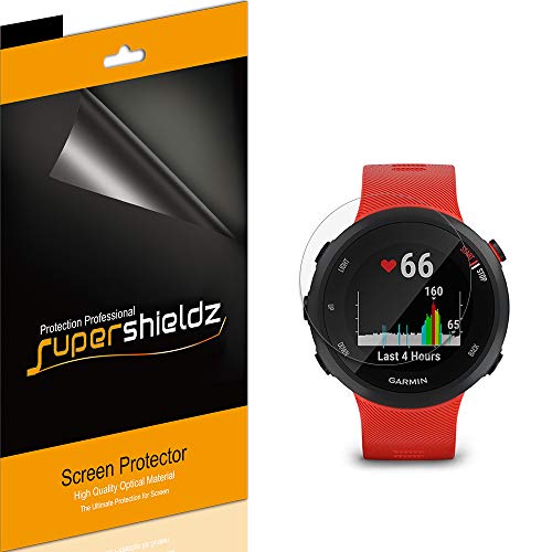 (6 Pack) Supershieldz for Garmin Forerunner 45 and Forerunner 45s Screen Protector, High