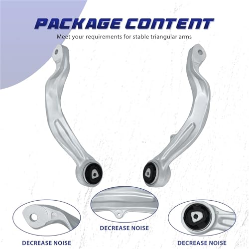 Kit de suspension bras inférieur avant en aluminium forgé rigide pour E60 - 3