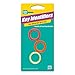 Lucky Line Large Key Identifiers, Assorted Neon Colors, 3 Pack (16606)