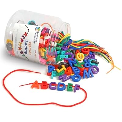 Learning Resources Juego para ensartar las letras del alfabeto | Ya disponible en tu tienda friki favorita! En mundofriki.es!