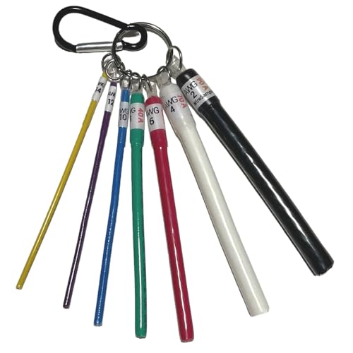 Wire Gauge Tool for AWG Size Measuring & Amp Assessment, Sample Pack Gauges 2-14, 15-90 Amp, RightWire TECH-7 Pack