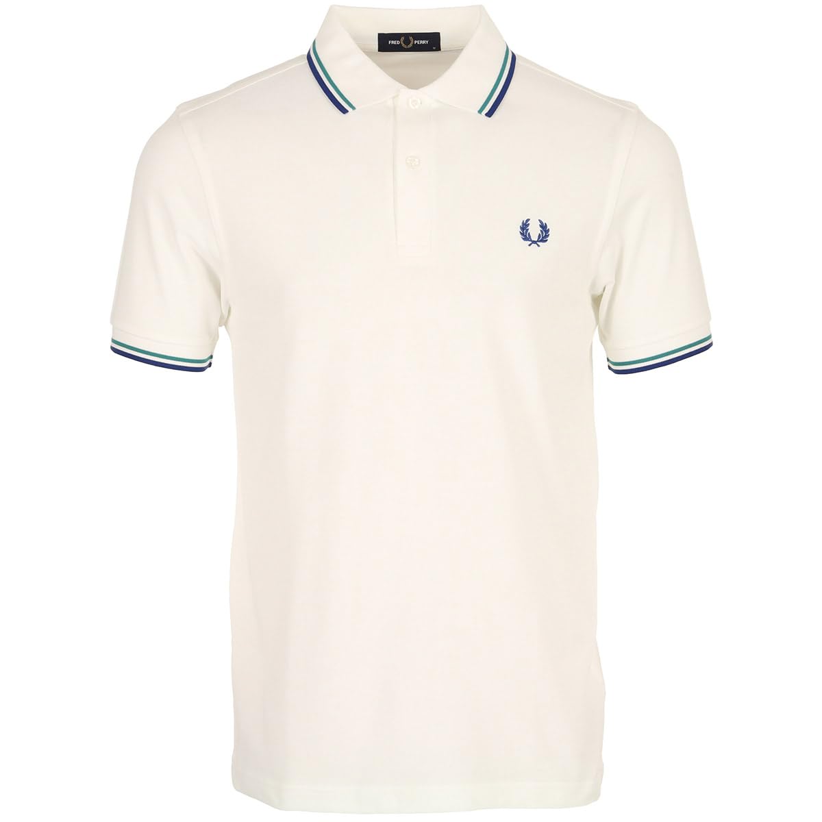 Fred Perry Men's White M3600 Polo - Polo Shirts - L - Tops