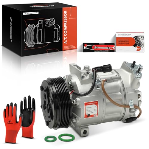A-Premium Air Conditioner AC Compressor with A/C Clutch Compatible with Nissan Altima 2.0L 2019 2020 2021 2022 2023 2024 With DCS17EC Compressor