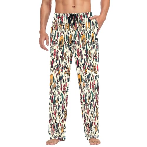 Pantalon de pyjama pour homme avec poches pour vos soirées cocooning