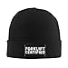Forklift Certified Funny Forklift Operator Novelty Beanie Hat for Men and Women Fashionable Interesting Winter Hat Keep Warm Black