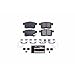 Power Stop Z23-1451 Rear Z23 Evolution Sport Carbon Fiber Infused Ceramic Brake Pads with Hardware For Acura TSX 2011-2014, Honda Accord 2011-2017 [Model Specific]