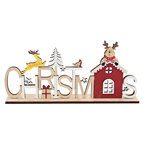 Luxshiny adereços de vitrine decorações para casa decoração de casa rústica festao de natal festão d