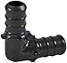 Nibco Up260a5 Pex Elbows, 1", Black