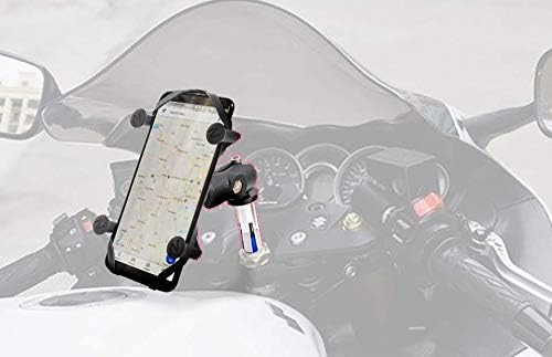 X Web Grip Mount Phone GPS Navigation Cradle Holder For Suzuki GSXR 600/750/1000 GSX 1300R HAYABUSA,YAMAHA YZF R1 2002-2018
