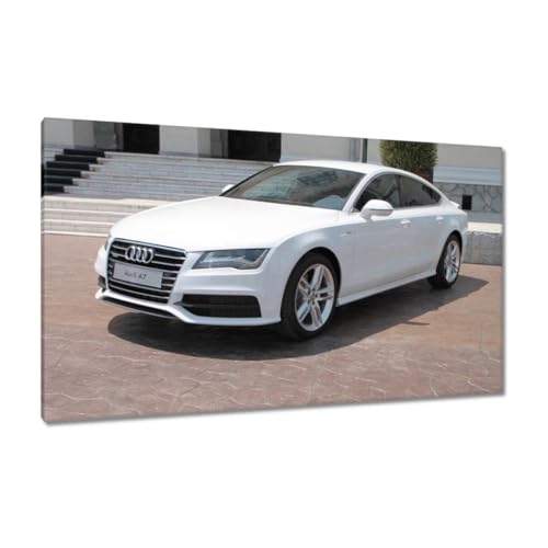 Peinture imprimée sur toile de haute qualité design automobile A7 120x70cm