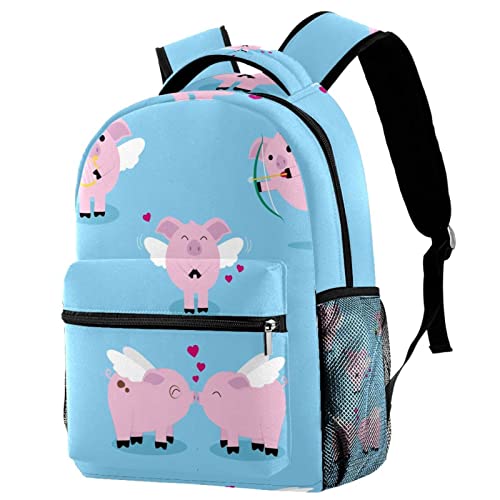 Sac à dos voyage ailes de cochons roses bagage cabine et weekend urbain